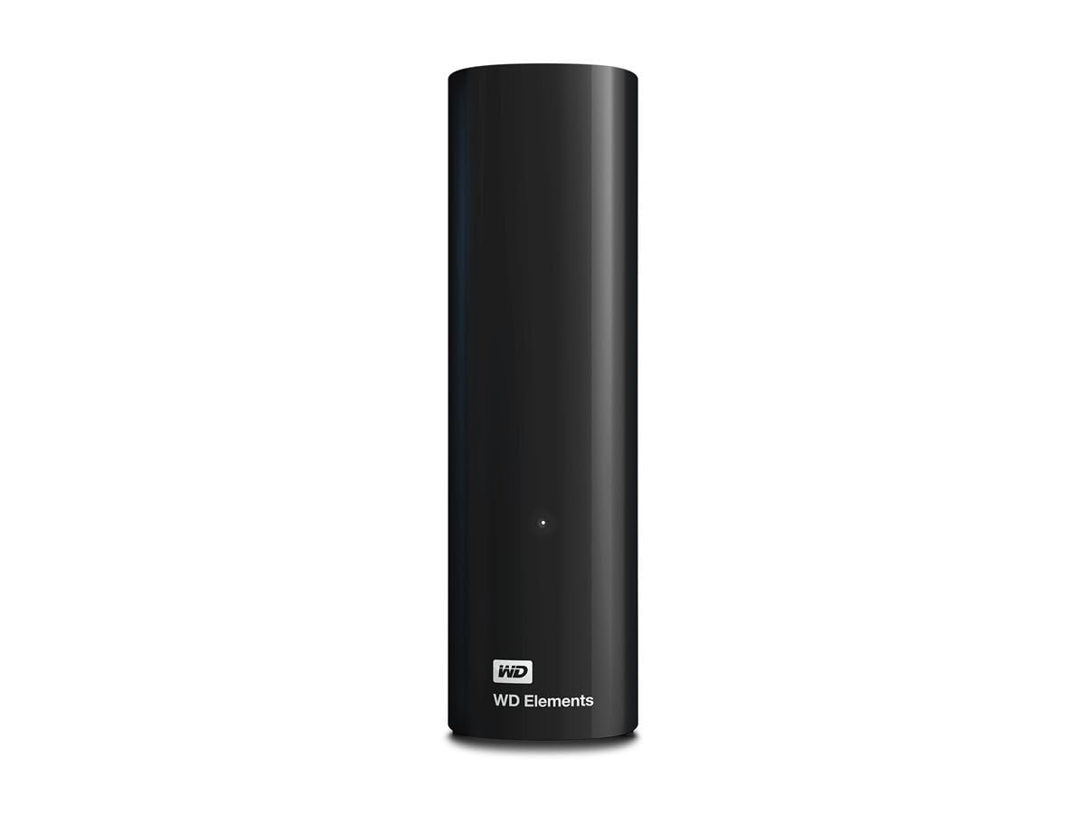 WD 26TB Elements Desktop Hard Drive for plug-and-play storage, USB 3.2 Gen 1