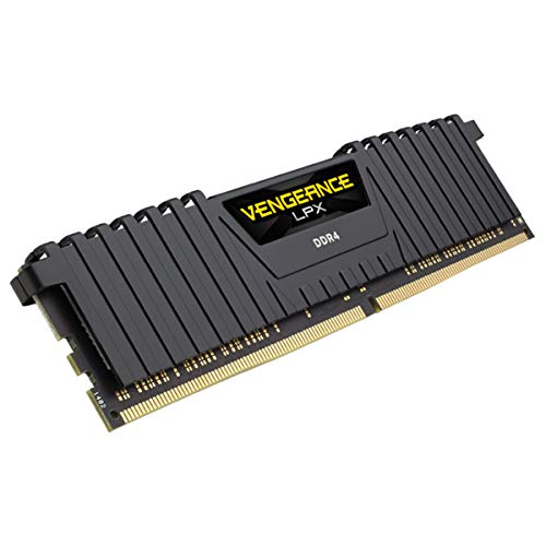 Corsair Vengeance LPX 8GB (1 x 8GB) DDR4 3200 (PC4-25600) C16 Optimized for AMD Ryzen - Black CMK8GX4M1Z3200C16