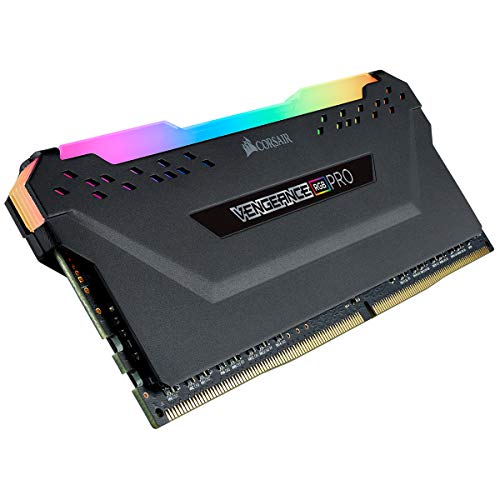 Corsair Vengeance RGB PRO 16GB (1x16GB) DDR4 3600 (PC4-28800) C18 Optimized for AMD Ryzen – Black CMW16GX4M1Z3600C18