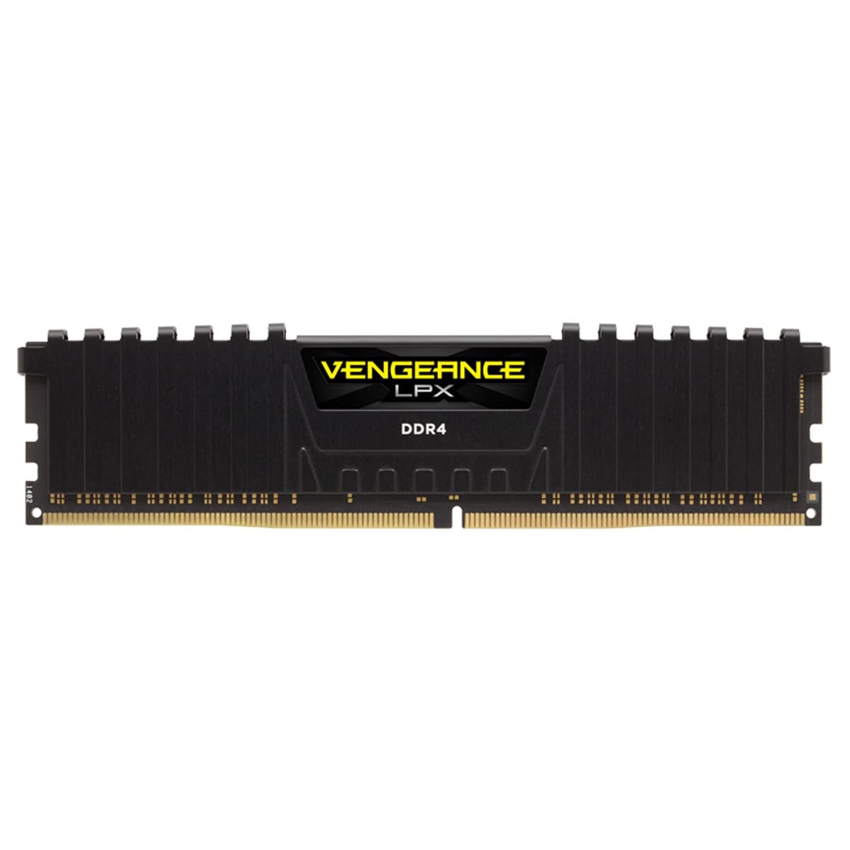 Corsair CMK8GX4M1A2666C16 Vengeance LPX 8 GB (1 x 8 GB) DDR4 2666 MHz C16 XMP 2.0 High Performance Desktop Memory Module, Black