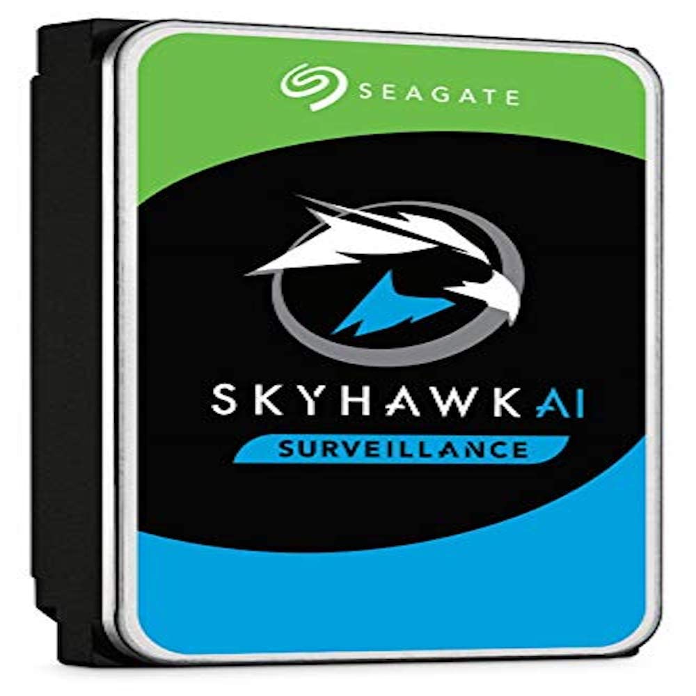 Seagate SkyHawk AI ST12000VE001 - Hard drive - 12 TB - internal - 3.5" - SATA 6Gb/s - buffer: 256 MB - with 3 years Seagate Rescue Data Recovery
