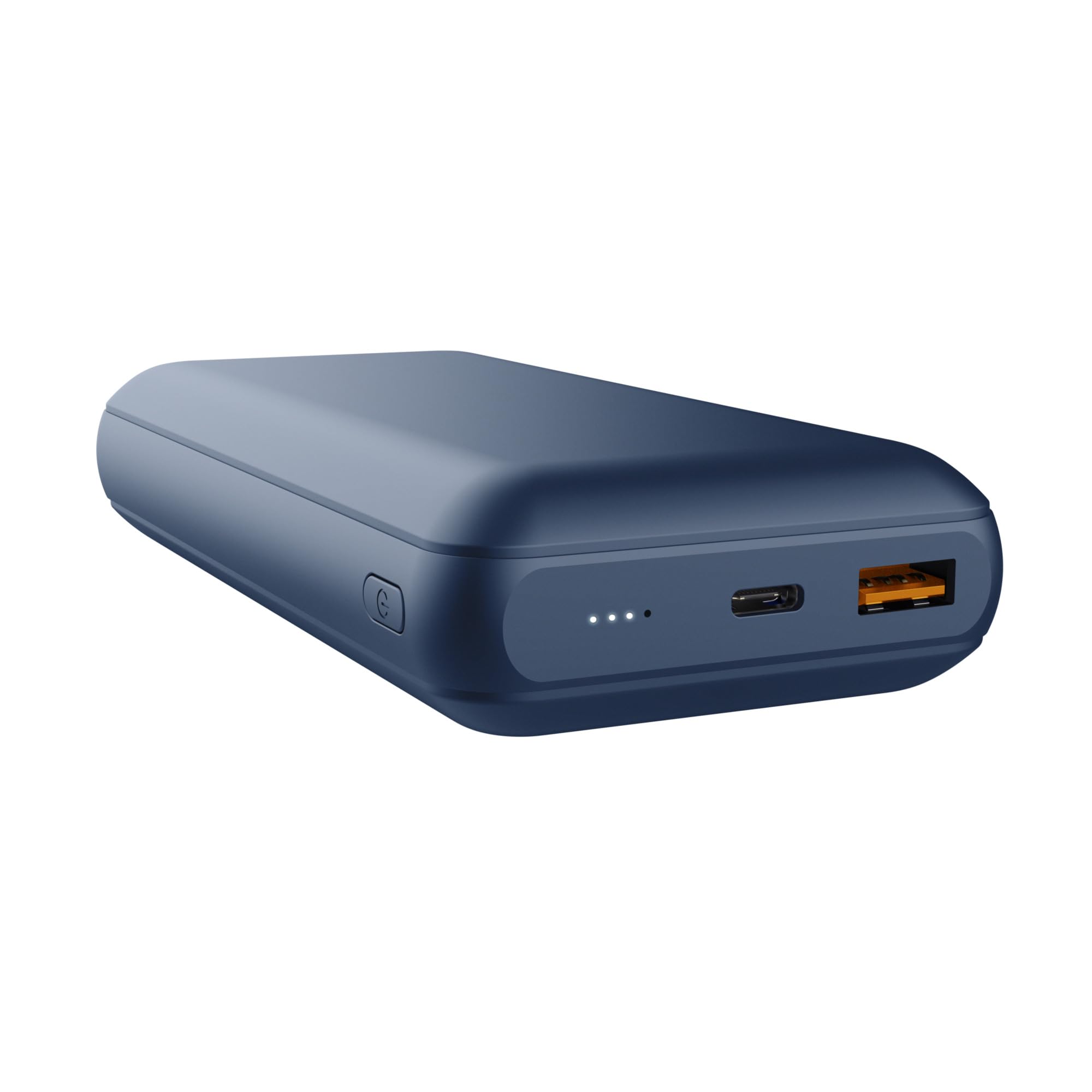 Trust Redoh 20000mAh 20W Fast Charging Power Bank, PD 18W USB-C, QC 3.0 USB, 50% Recycled Plastics, Cable Included, Portable Charger Battery Pack for iPhone, iPad, Samsung, Xiaomi, Tablet - Blue
