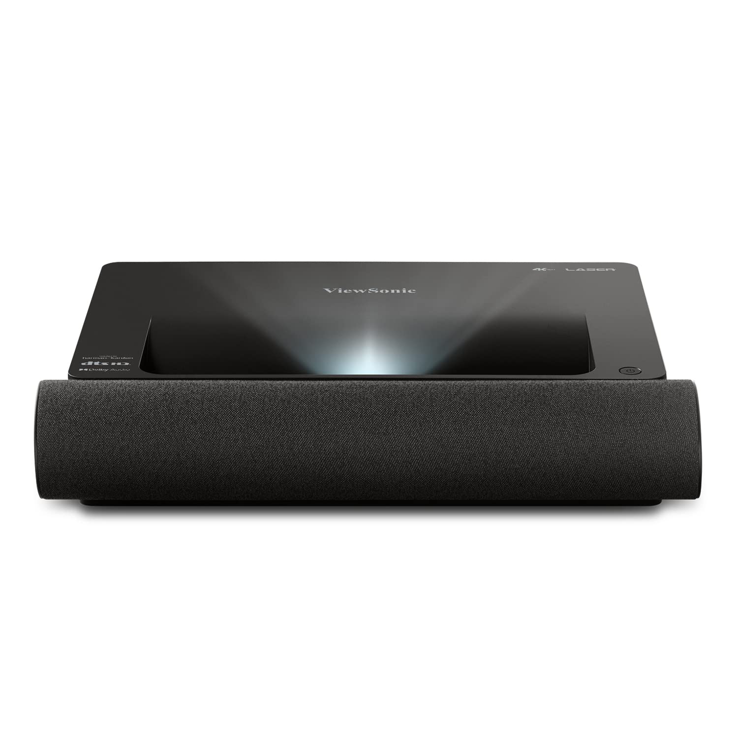 ViewSonic X2000B-4K, 2,000 ANSI Lumens, 4K UHD Ultra Short Throw Smart Projector for Home & Family Entertainment with WiFi Bluetooth and Harman Kardon Audio with Dolby/DTS support - Black