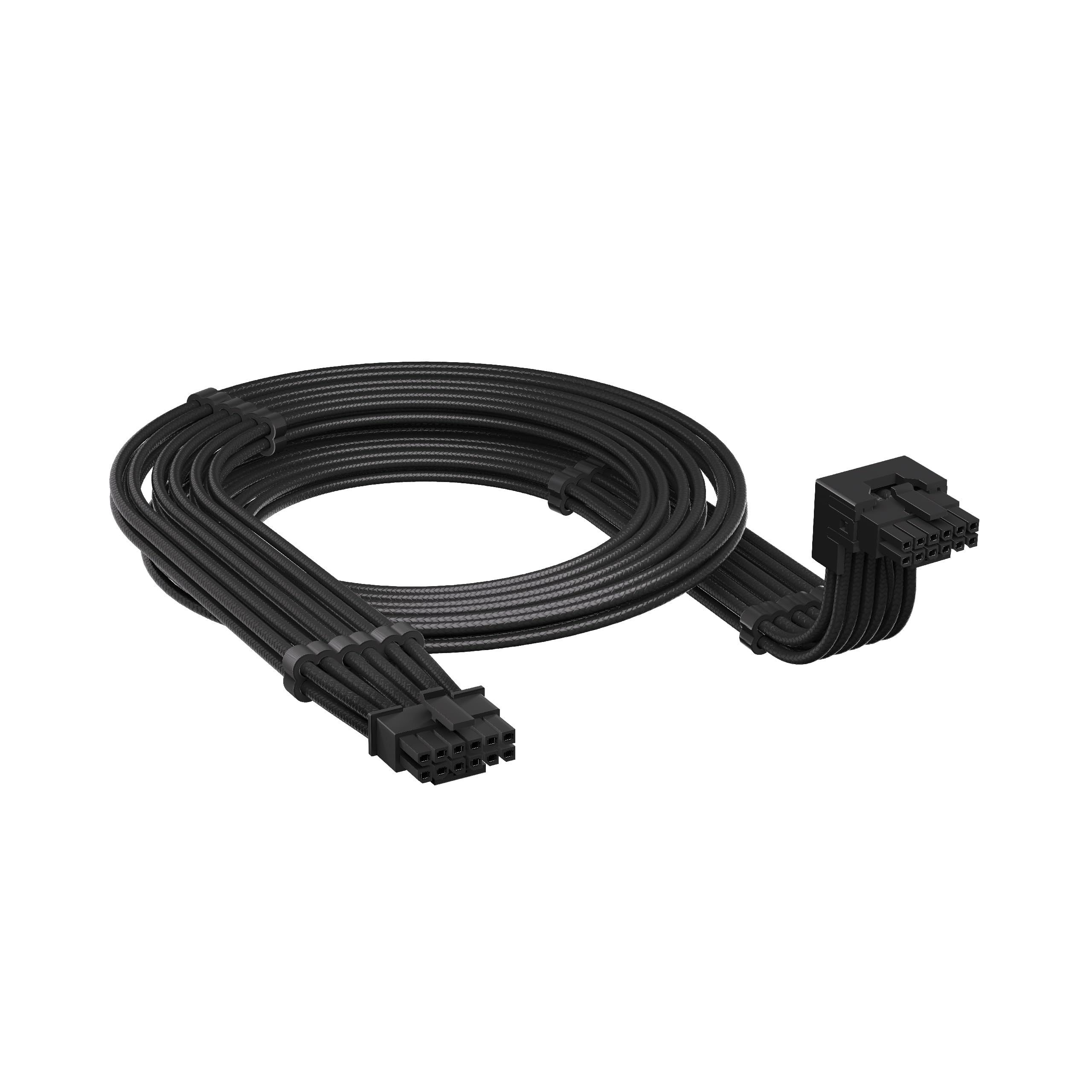 Corsair 90° 12V-2x6 GPU Power Cable – For NVIDIA GeForce RTX Graphics Cards, Easy Connection, Ultra-Flexible, Thermal Protection – Style A