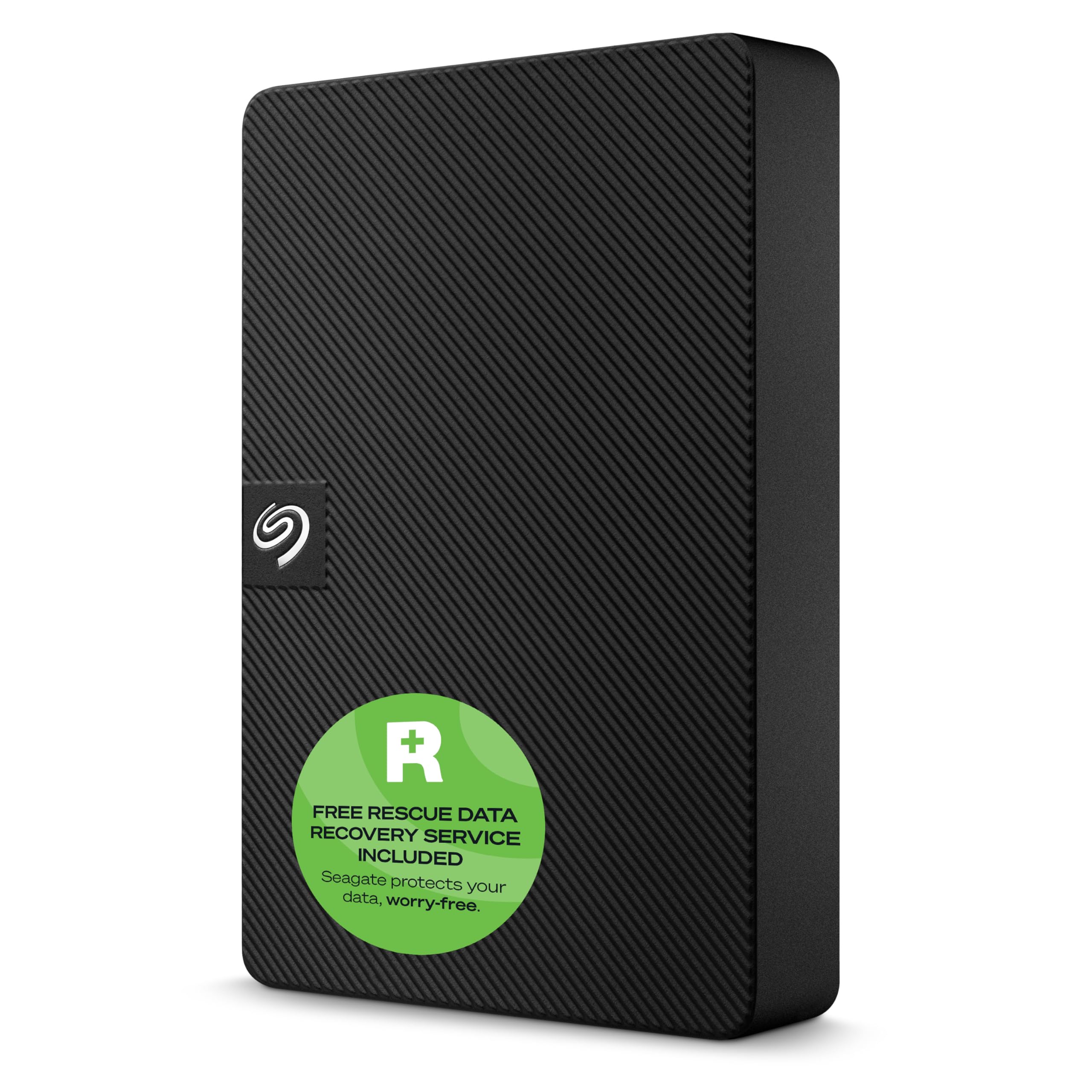 Seagate Expansion Portable, 5TB, External Hard Drive, 2.5 Inch, USB 3.0, for Mac and PC, 2 year Rescue Services (STKM5000400)